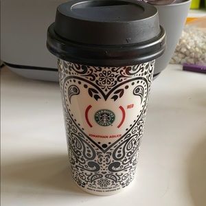 Jonathan Adler Product (RED) Ceramic Starbucks cup